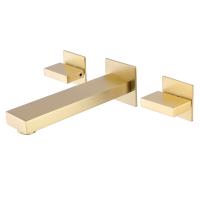 Смеситель для раковины Abber Daheim AF82122G матовое золото