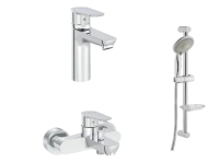 Комплект смесителей 3 в 1  VitrA Flow Soft A42301EXP хром