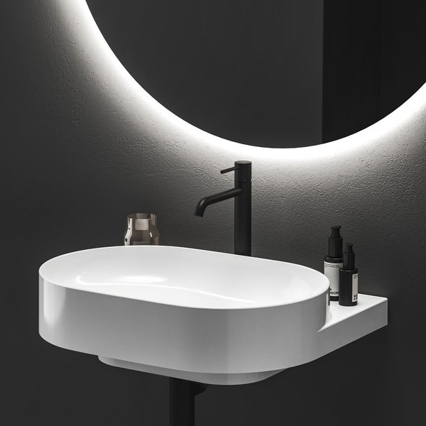 Смеситель для раковины Ravak Espirit X070402 черный матовый