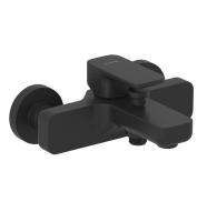 Смеситель для ванны или душа Kludi Renon 426913975 настенный 
без термостата черный матовый