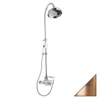 Душевая система со смесителем Cezares Venezia VENEZIA-CD-T-02-Bi монтаж  с термостатом 