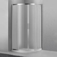 Душевой угол BelBagno Sela SELA-R-2-90-Ch-Cr четверть круга  стекла , профиль 