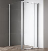 Душевой угол Cezares Variante VARIANTE-AH-1-80/90-90-C-Cr квадратная   стекла прозрачные, профиль хром