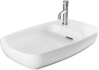 Раковина накладная прямоугольная Allen Brau Liberty 4.32012.20 керамика цвет белый