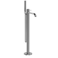 Смеситель для ванны Raiber Graceful RP-010 напольный 
без термостата хром