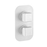 Смеситель для душа Webert ONE-X OX860101740 встраиваемый в стену 
без термостата белый