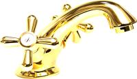 Смеситель для раковины Webert Armony AM700108010 золото