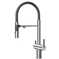 Смеситель для кухни Paulmark Gravity Gr213888-CR с подключением к фильтру хром