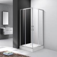 Душевой угол Cezares Molveno MOLVENO-A-2-100-C-Cr-IV квадратная   стекла , профиль 