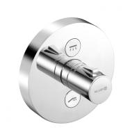 Смеситель для душа Kludi Push 389120538 встраиваемый в стену 
с термостатом хром