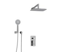 Душевая система со смесителем Wasserkraft  A14131 монтаж встраиваемая в стену без термостата хром