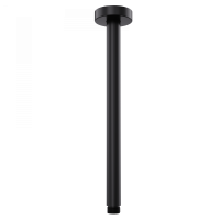 Кронштейн для верхнего душа потолочный Wonzon &amp; Woghand  WW-SA06-30-MB черный матовый 