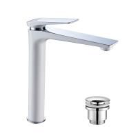 Смеситель для раковины Lemark Allegro LM5909CW хром/белый