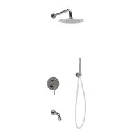 Душевая система со смесителем Sancos Select SC3004CH монтаж встраиваемая  в стену без термостата хром