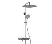 Душевая система со смесителем Wasserkraft  A113.117.059.CH Thermo монтаж настенная с термостатом хром