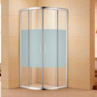 Душевой угол Aquanet Practic AE10-Q-90x90U-CP четверть круга 90x90 стекла прозрачные с узором, профиль хром