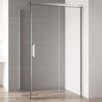 Душевой угол Cezares Duet Soft DUET SOFT-A-1-100/100-C-Cr-R квадратная   стекла , профиль хром