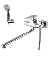 Смеситель для ванны или душа Lemark Basis LM3617C настенный 
без термостата хром