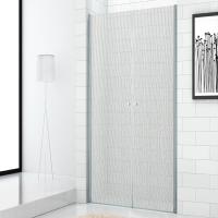 Душевая дверь Cezares Eco ECO-O-B-2-90-P-Cr 90 см стекла рифленые, профиль хром