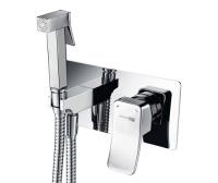 Гигиенический душ Wasserkraft Aller 10638 встраиваемый в стену хром