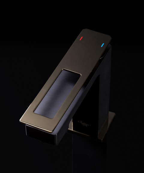 Смеситель для раковины Boheme Q 141-BG Black/Gold