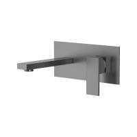 Смеситель для раковины D&amp;K Bayern.Liszt DA1514406 серый графит