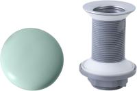 Донный клапан без перелива Allen Brau Fantasy 5.11001.MT пластик/керамика мятный матовый