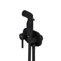 Гигиенический душ Damixa Option 212000300 встраиваемый в стену черный матовый