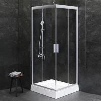 Душевой угол Am.Pm Gem W90G-403-090MT квадратная   стекла , профиль 