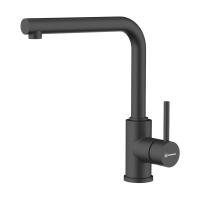 Смеситель для кухни Omoikiri Nakagawa-P 4974307 без подключения к фильтру черный