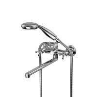 Смеситель для ванны Lemark Flora LM0152C настенный 
без термостата хром