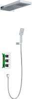 Душевая система со смесителем Timo Petruma SX-5039/00SM монтаж встраиваемая в стену с термостатом хром