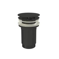 Донный клапан для раковины Ravak универсальный фиксированный черный, латунь, латунь