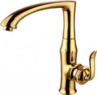 Смеситель для кухни Lemark Brava LM4705G без подключения к фильтру золотой