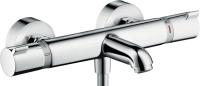 Смеситель для ванны или душа Hansgrohe Ecostat Comfort 13114000 настенный 
с термостатом хром