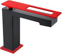 Смеситель для раковины Boheme Q 141-BR Black/Red