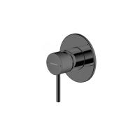 Смеситель для душа Bravat Arc PB86061BW-A1-ENG встраиваемый в стену 
без термостата черный