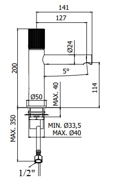 Смеситель для раковины Paffoni JO JO071CR 
