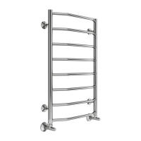 Полотенцесушитель водяной Terminus Виктория П8  50x80 4670078530134 хром