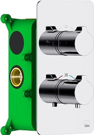 Душевая система со смесителем Timo Petruma SX-5159/00SM монтаж встраиваемая в стену с термостатом хром