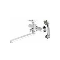 Смеситель для ванны или душа Bravat Drop-D F648162C-LB-RUS настенный 
без термостата хром