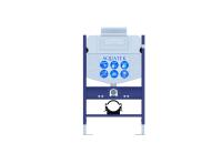 Инсталляция для подвесного унитаза Акватек Eco Standart INS-0000018 механическая