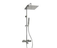 Душевая система со смесителем Wasserkraft  A199.118.103.087.CH Thermo монтаж настенная с термостатом хром
