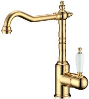 Смеситель для кухни Boheme Tradizionale Oro 102 без подключения к фильтру золото