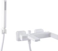 Смеситель для ванны или душа Webert Pegaso PE850101740 настенный 
без термостата белый