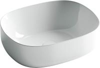 Раковина накладная овальная Ceramica Nova Element CN6018 фарфор цвет белый