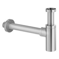 Сифон для раковины Plumberia Selection SFT4100CS латунь брашированный хром