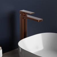 Смеситель для раковины Damixa Gaia 530250500 розовое золото матовое