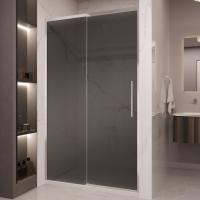 Душевая дверь Vincea Stella VDS-1ST120CG 120 см стекла тонированные, профиль хром