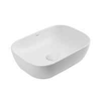 Раковина  прямоугольная Abber Rechteck AC2200MW фаянс цвет белый матовый